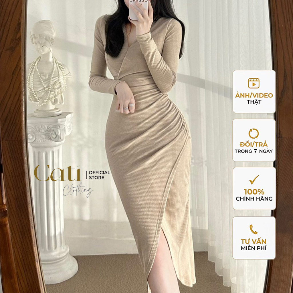 Váy body thun siêu đỉnh dày dặn 1223