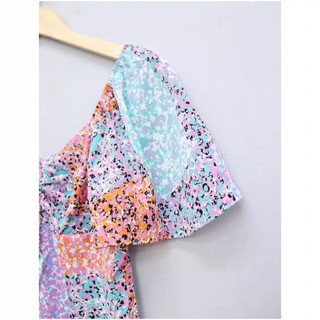 Áo đầm hoa primark mặc hè có bigsize