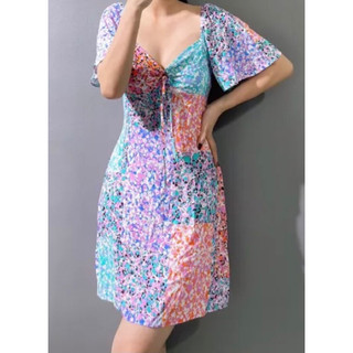 Áo đầm hoa primark mặc hè có bigsize