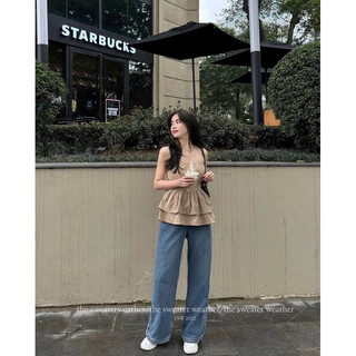 Áo quây trơn peplum chun lưng, Lipeo.store