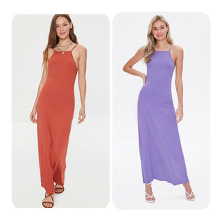 Đầm maxi xuất dư, f21