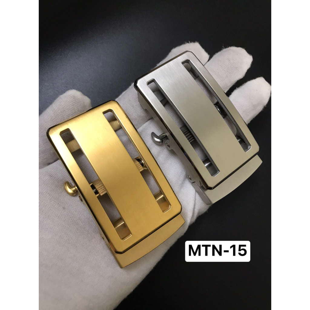 MẶT THẮT LƯNG TỰ ĐỘNG TỲ LẪY THÉP KHÔNG RỈ DÂY KHÔNG RĂNG, KHÔNG LỖ MTLIN35015