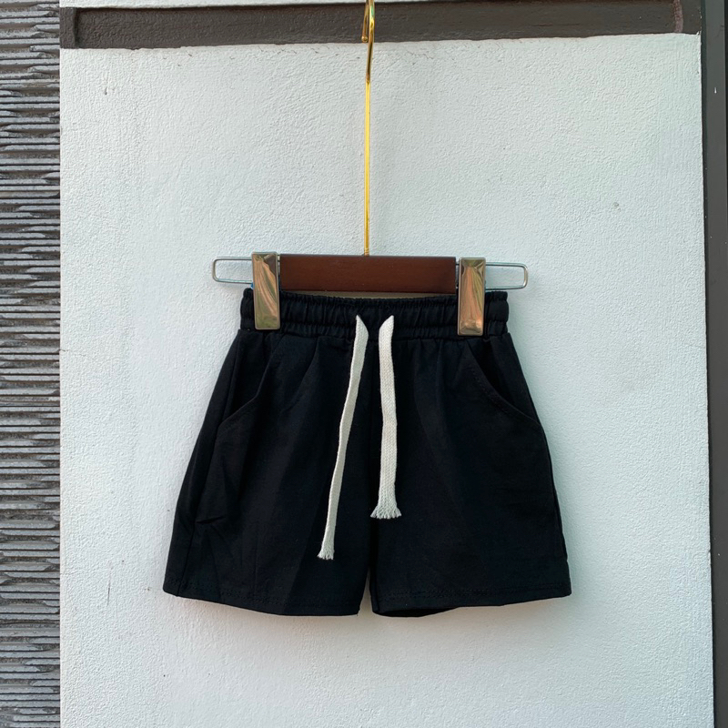 Quần đùi trơn mặc hè cho bé, quần cotton hè cho bé, quần short hè cho bé