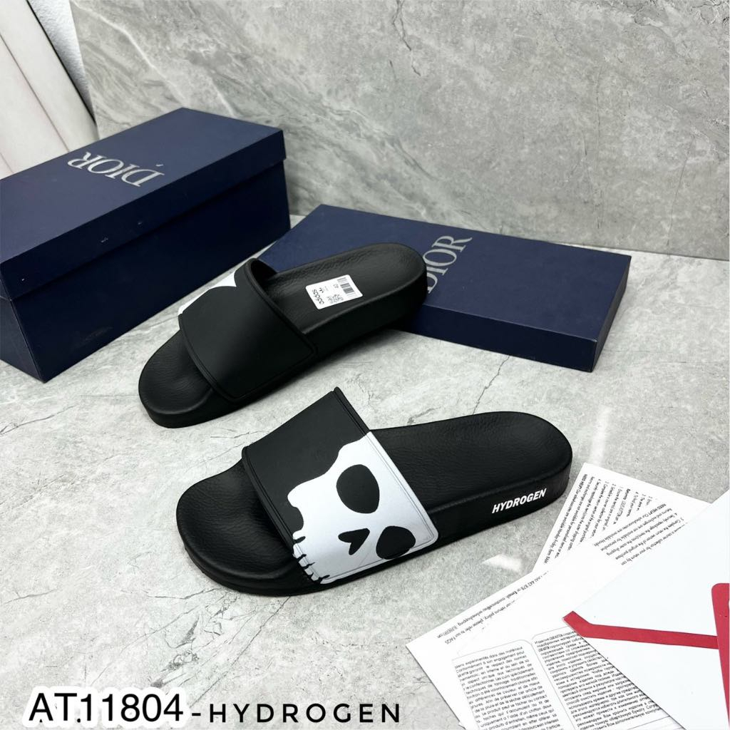 Dép Quai Ngang HYDROGEN Họa Tiết Đầu Lâu Ngôi sao Cực Ngầu - Dép Lê HYDROGEN Dành Cho Nam ( Kèm ảnh thật )