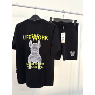 ÁO THUN LIFEWORK BIG LOGO BACK FULL TAG TÚI