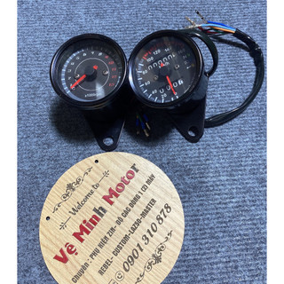 Đồng hồ cafe racer gn 125,yb125,husky,dealim,bonus,win100/110