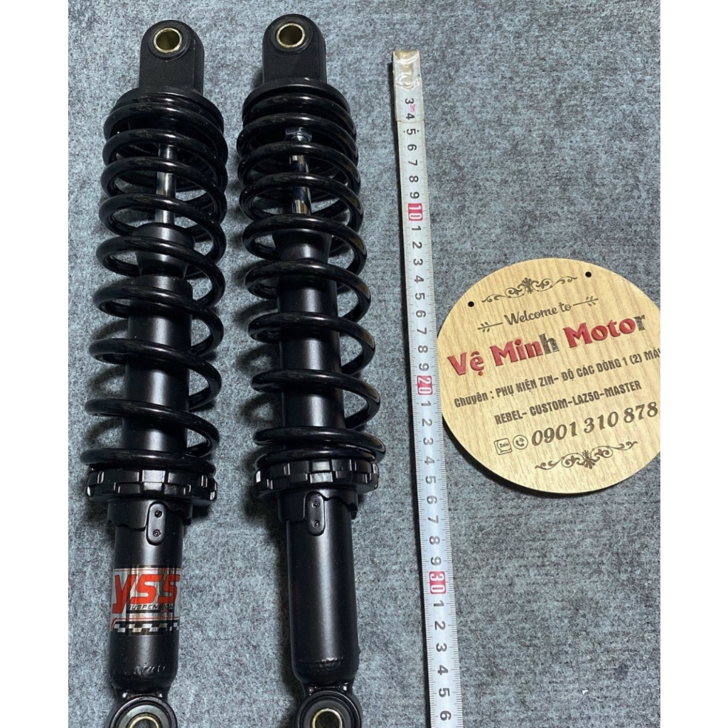 Phuộc sau moto 37cm Gn125,Yb125,Gd110,husky125,Wolf125,Win100/110