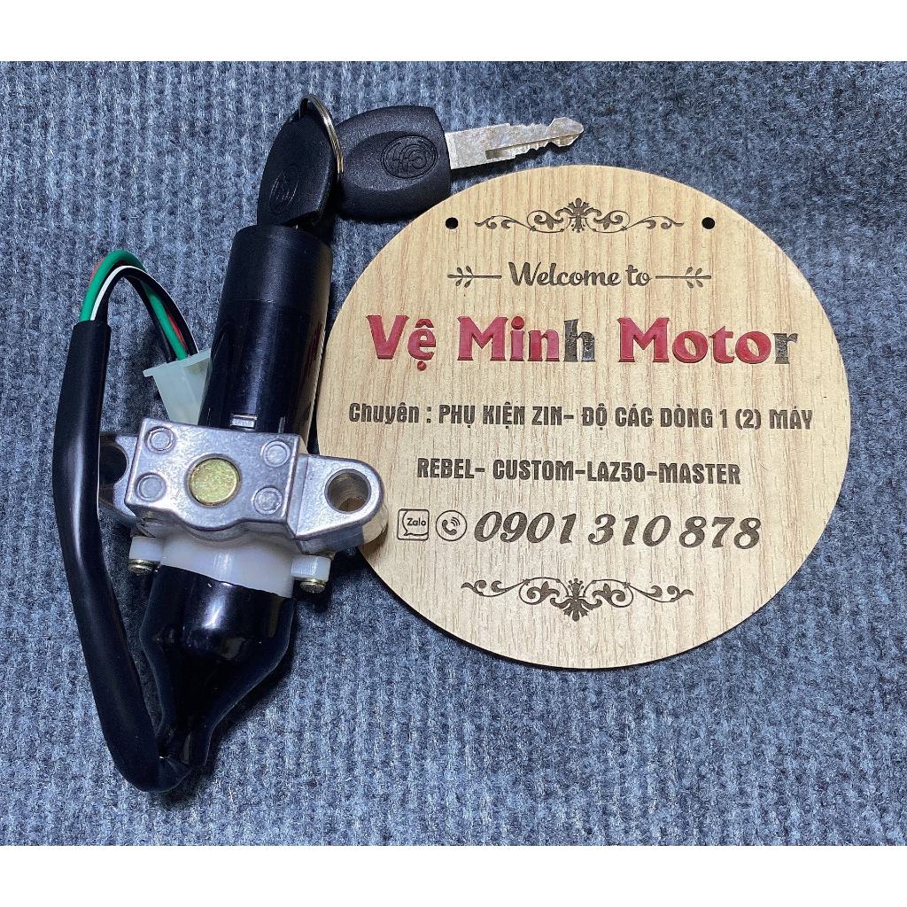 Công tắc máy dealim 125,Husky 150