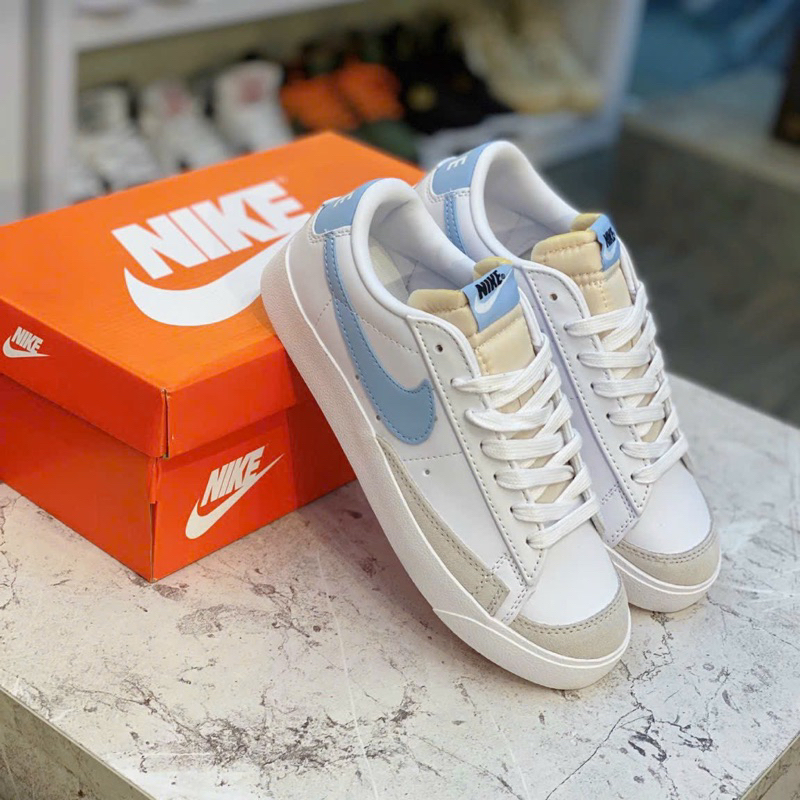 Giày sneaker blazer móc xanh thấp