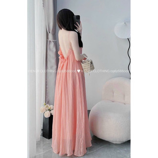 váy dây maxi đi biển