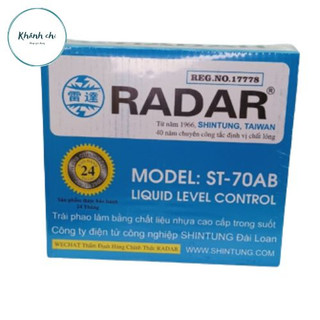 Phao điện tự ngắt RADAR (phao tự động bồn nước)