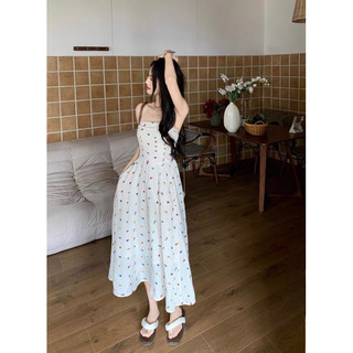 ĐẦM HOA MAXI CÚP NGỰC