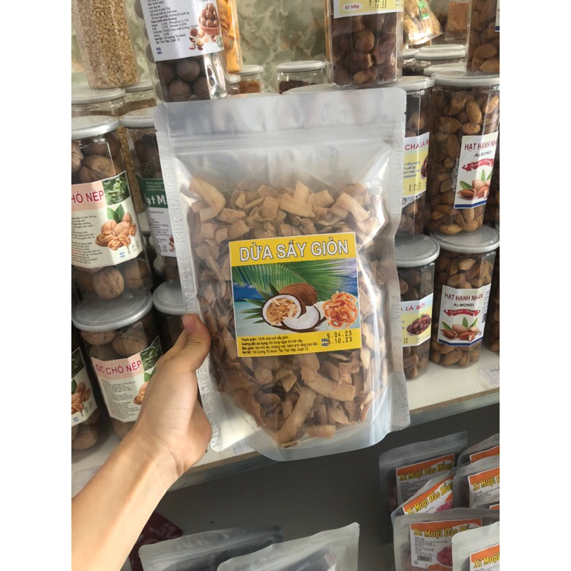 Dừa sấy giòn