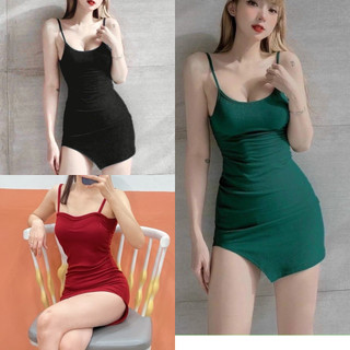 Đầm body đầm 2 dây tôn dáng