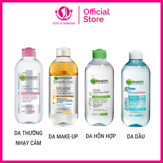 Nước Tẩy Trang Garnier Pháp 400ml mẫu mới