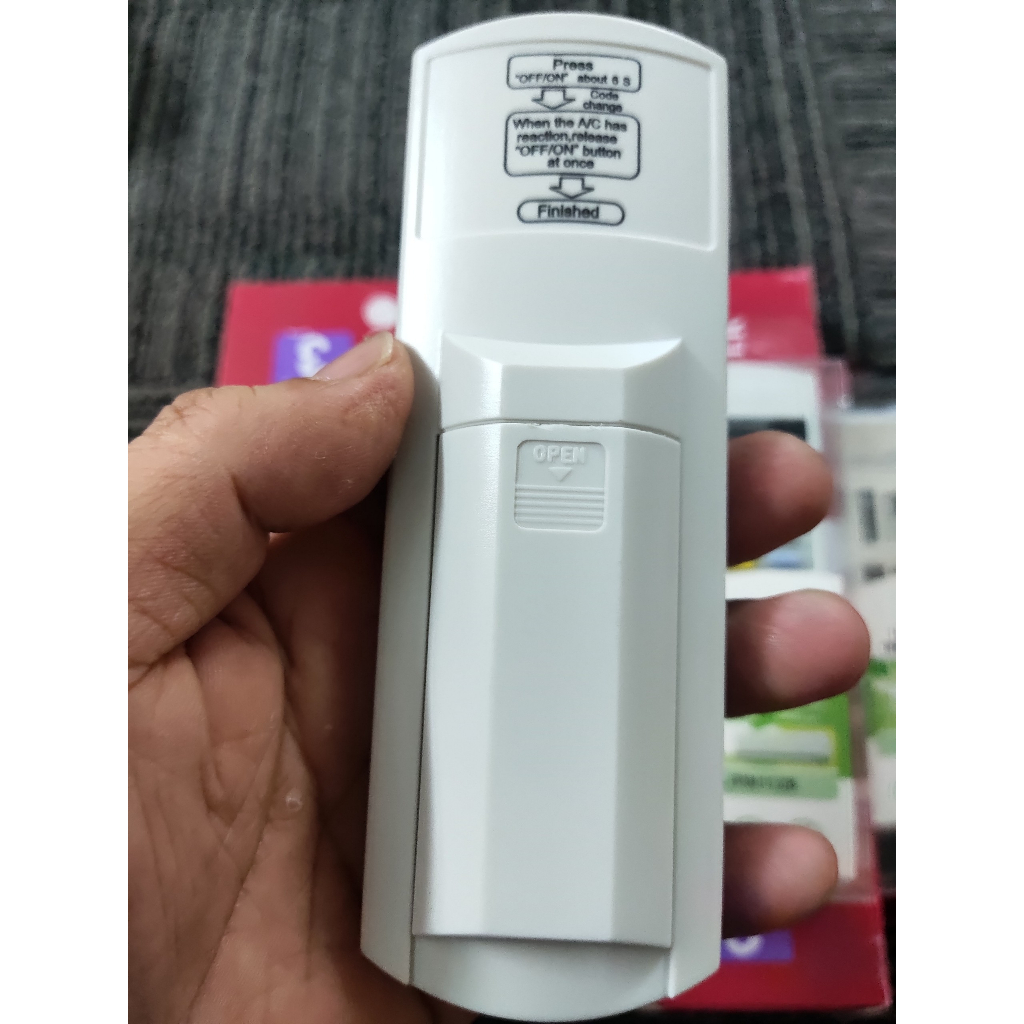 Điều khiển điều hòa  PANASONIC K-PN1128 ĐA NĂNG- dùng thay thế tất cả điều hòa panasonic