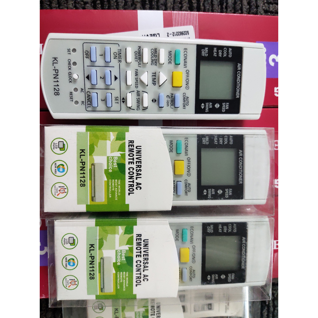 Điều khiển điều hòa  PANASONIC K-PN1128 ĐA NĂNG- dùng thay thế tất cả điều hòa panasonic