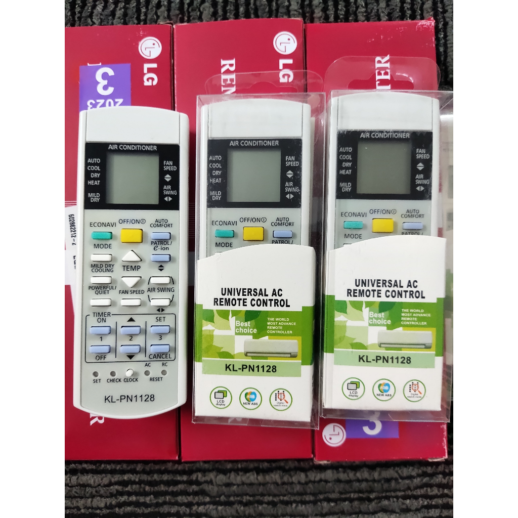 Điều khiển điều hòa  PANASONIC K-PN1128 ĐA NĂNG- dùng thay thế tất cả điều hòa panasonic