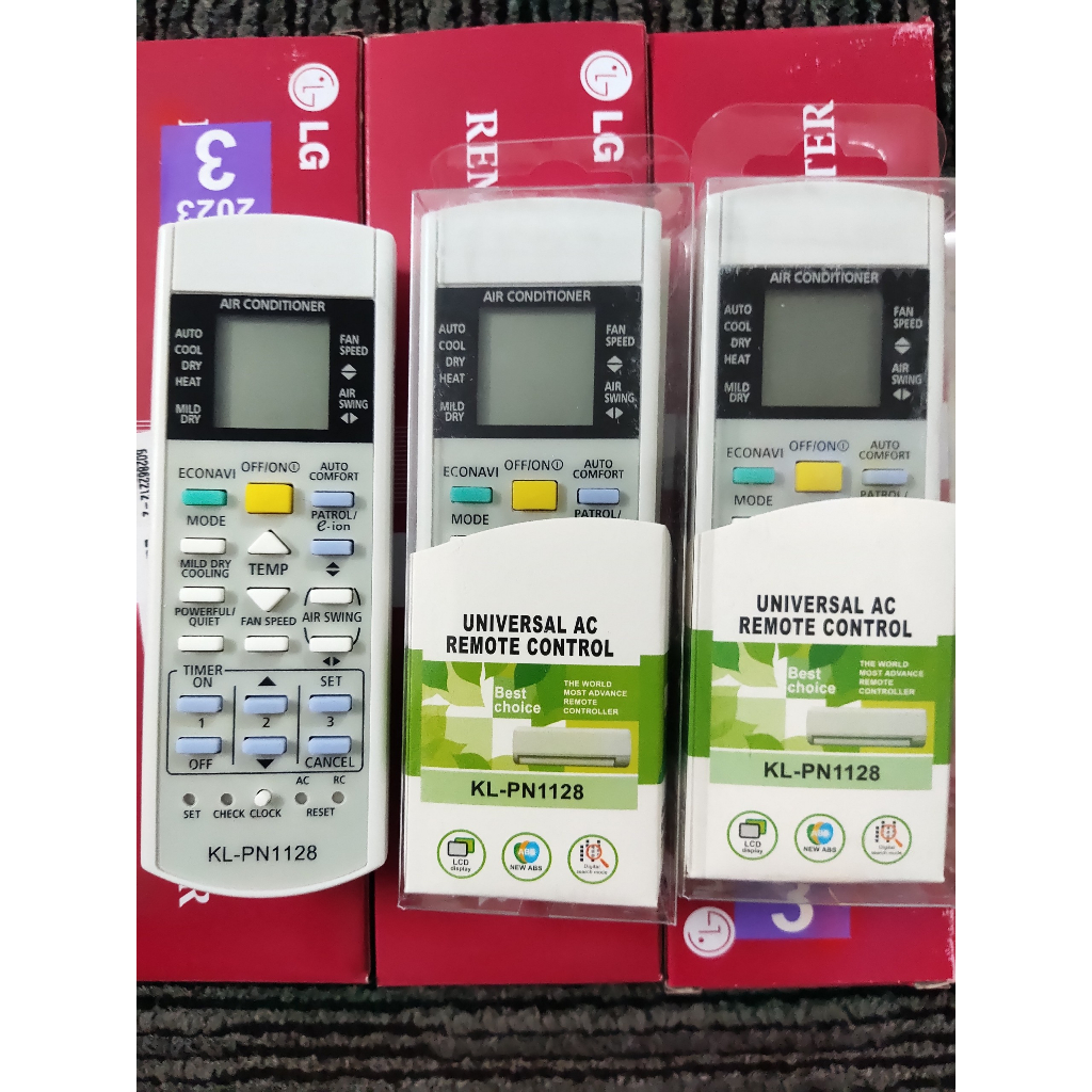 Điều khiển điều hòa  PANASONIC K-PN1128 ĐA NĂNG- dùng thay thế tất cả điều hòa panasonic