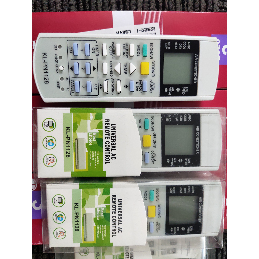 Điều khiển điều hòa  PANASONIC K-PN1128 ĐA NĂNG- dùng thay thế tất cả điều hòa panasonic