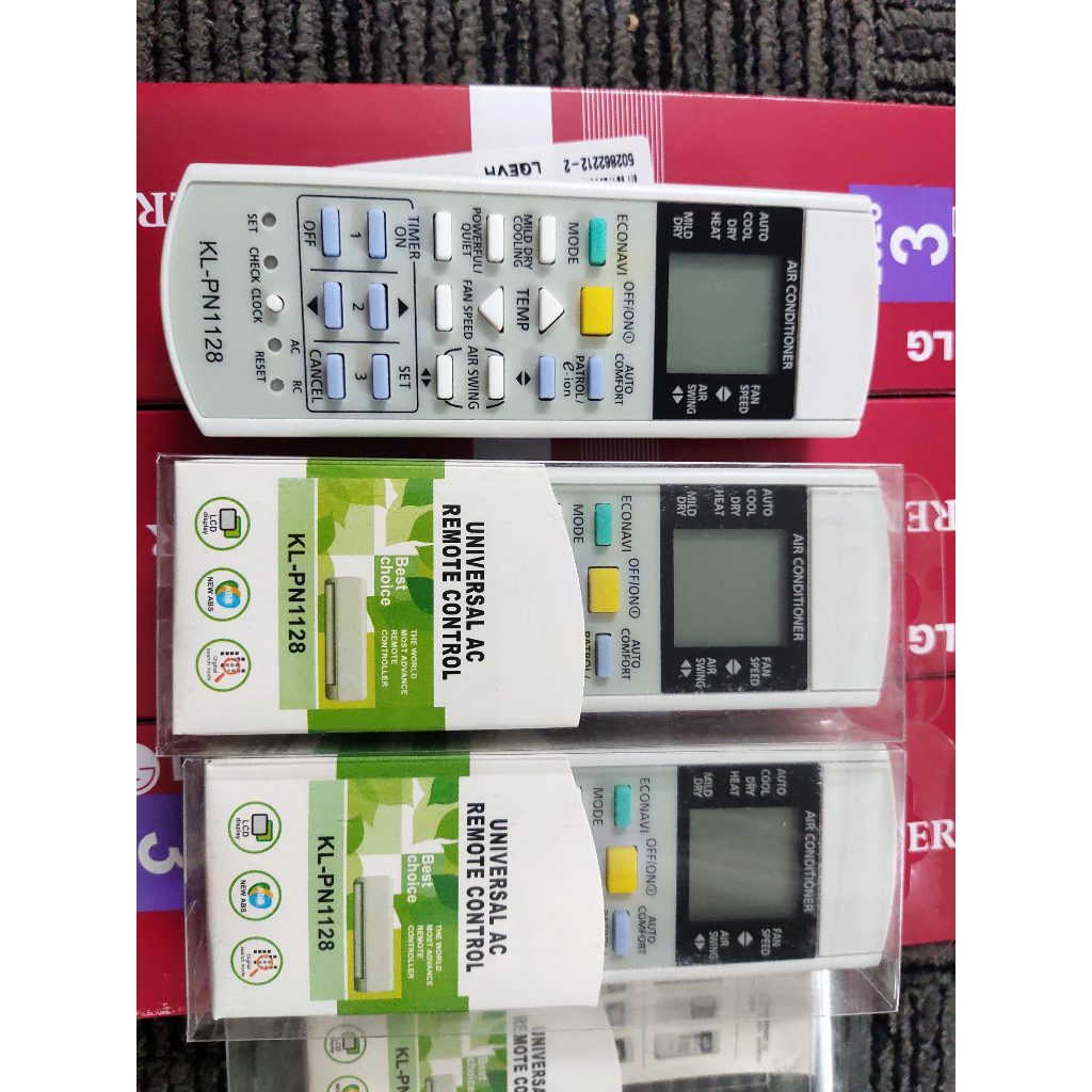 Điều khiển điều hòa  PANASONIC K-PN1128 ĐA NĂNG- dùng thay thế tất cả điều hòa panasonic