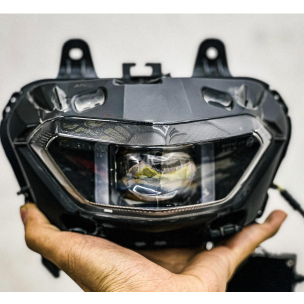 Full Chóa COS - Bi Cầu LED 1.5 MA Racing vào chóa COS cho exciter155 VVA - Y16ZR