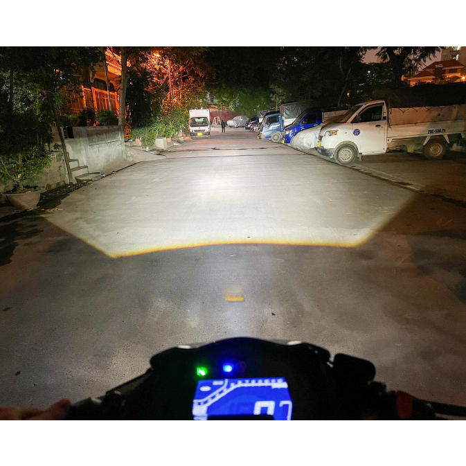 Full Chóa COS - Bi Cầu LED 1.5 MA Racing vào chóa COS cho exciter155 VVA - Y16ZR