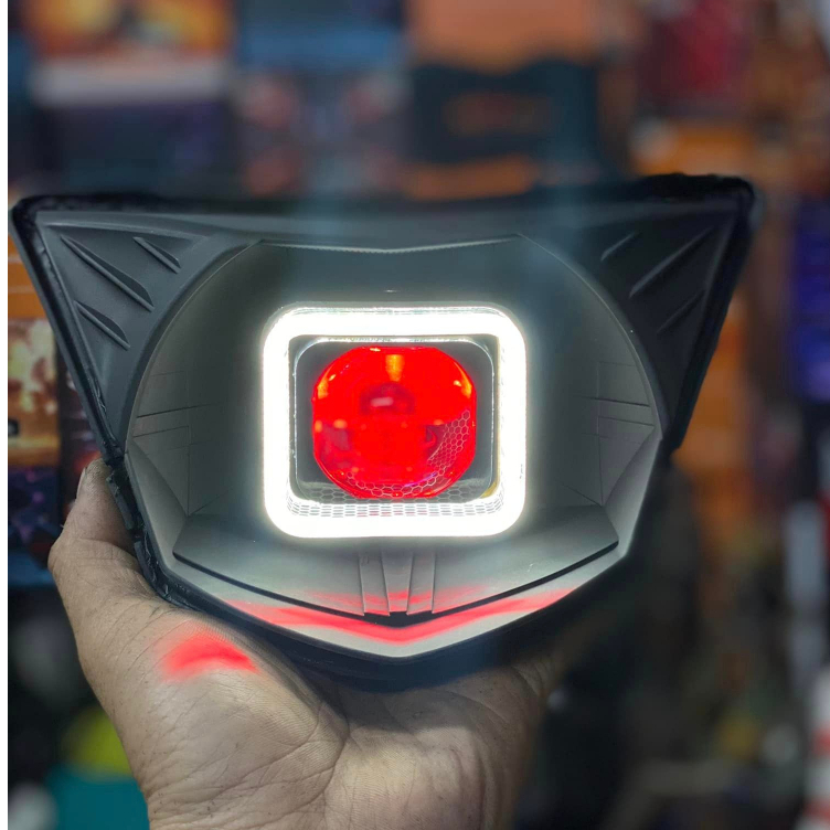 Full Chóa - Bi Cầu LED 1.5 MA Racing vào chóa cho exciter 2005 - 2010