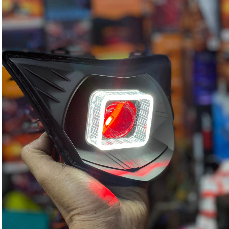 Full Chóa - Bi Cầu LED 1.5 MA Racing vào chóa cho exciter 2005 - 2010