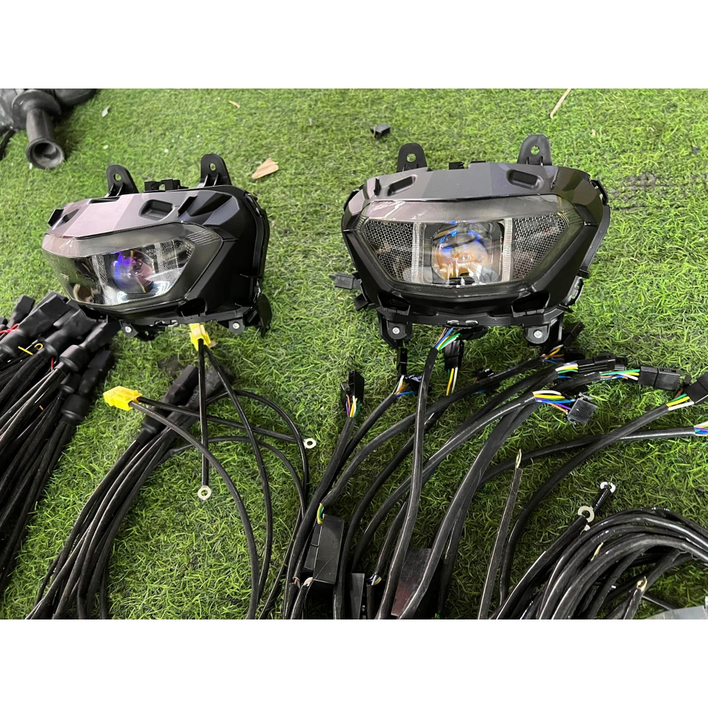 Full Chóa COS - Bi Cầu LED 1.5 MA Racing vào chóa COS cho exciter155 VVA - Y16ZR