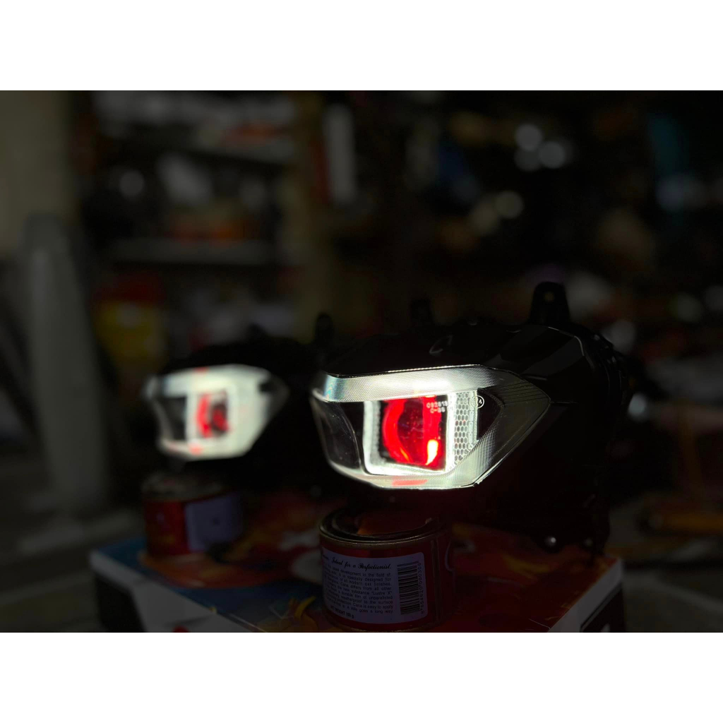 Full Chóa COS - Bi Cầu LED 1.5 MA Racing vào chóa COS cho exciter155 VVA - Y16ZR