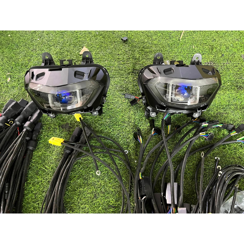 Full Chóa COS - Bi Cầu LED 1.5 MA Racing vào chóa COS cho exciter155 VVA - Y16ZR