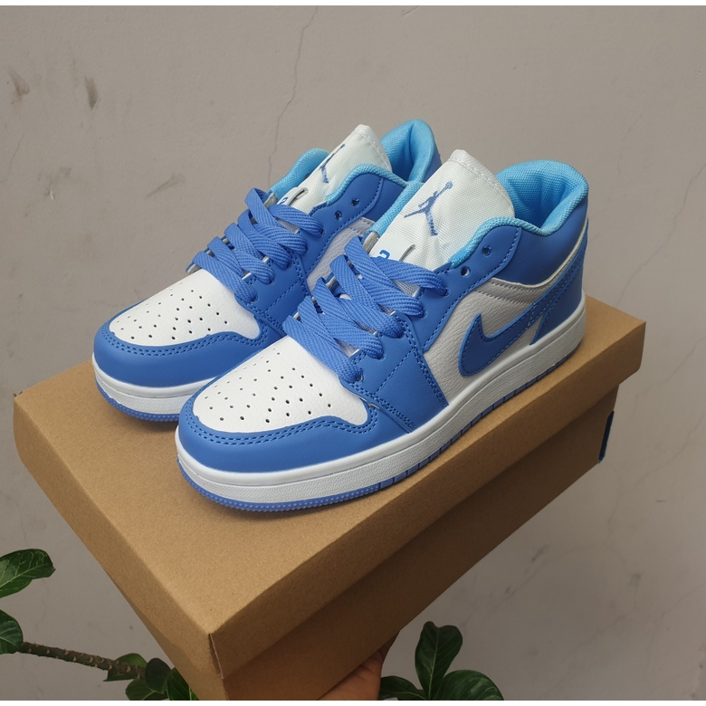 Mẫu Vip Giày_thể thao 𝐉𝐨𝐫𝐝𝐚𝐧 cổ thấp xanh dương nam nữ hàng cao cấp Hottrend 2023