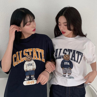 Áo phông CALS chất cotton su form rộng túi zip
