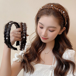 Băng đô tóc giả đính hạt bd06 💖freeship💖 băng đô cài tóc, cài băng đô