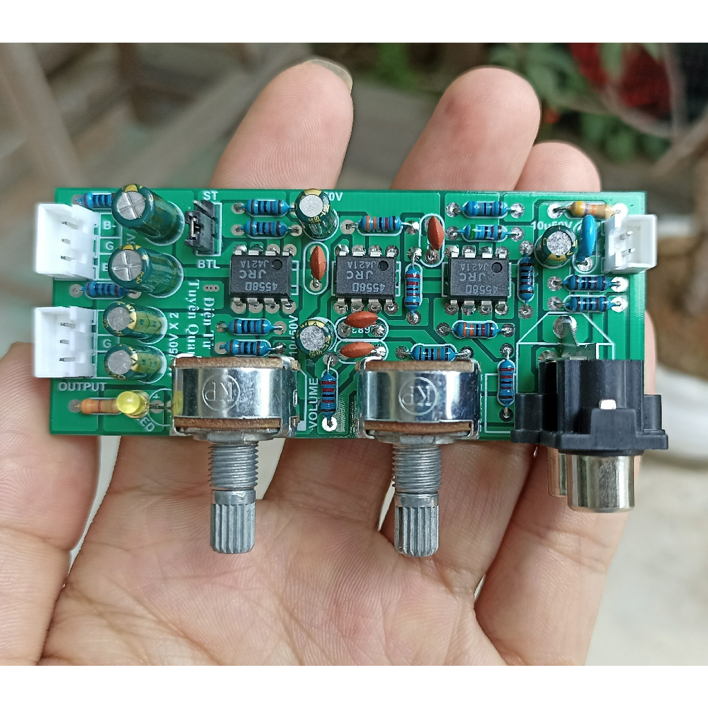 Mạch Lọc Sub Siêu Trầm 2 Kênh Stereo Có Dồn Kênh BTL - 1 Cái
