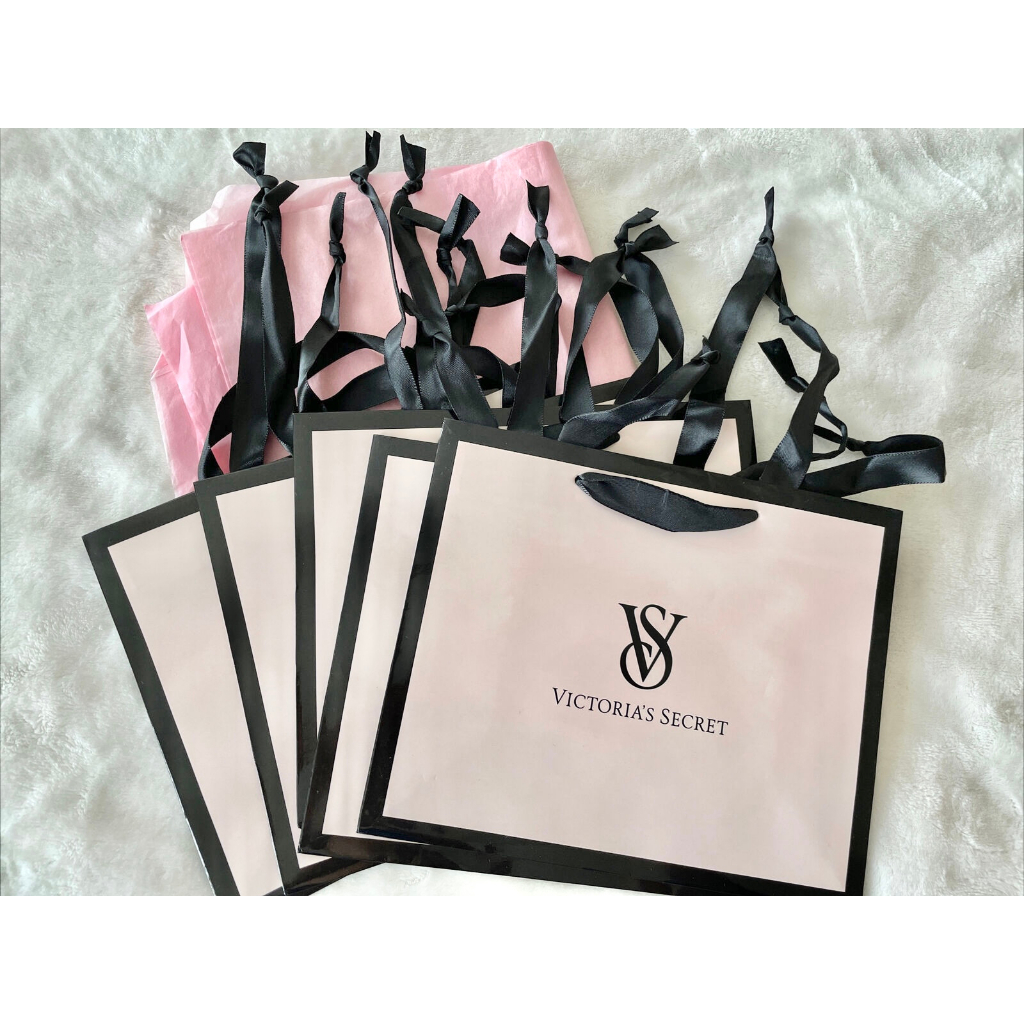 Túi, Hộp giấy Chính Hãng Victoria’s Secret paper gift bag, box, New design, làm túi quà sang trọng