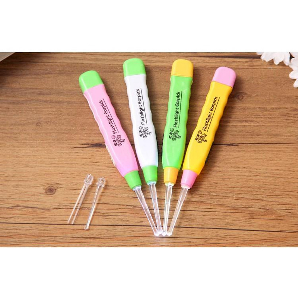 Dụng cụ lấy ráy tai cho bé có đèn soi tai,an toàn cho bé
