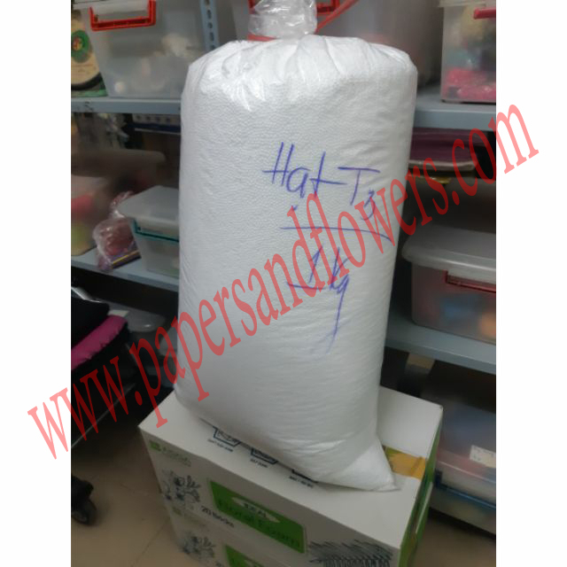 1kg hạt xốp để nhồi gối ,nhồi ghế,bỏ hộp quà