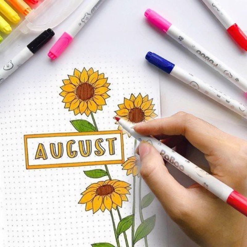 Bút Dạ Màu Cao Cấp Classmate Nét Mềm Mịn Tươi Sáng Tự Nhiên Hộp 24 Chiếc CL-WC431 CL-WC432 CL-WC433