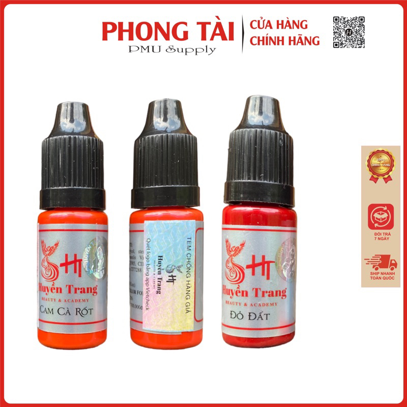 Mực phun xăm bong đậm HT Chính Hãng