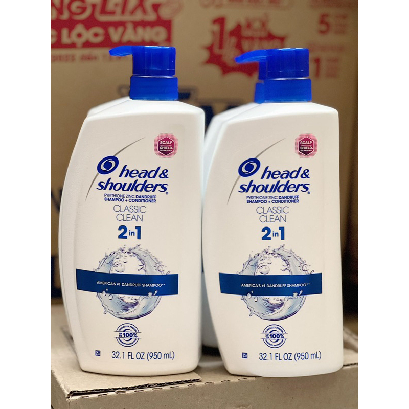 Dầu gội head & shoulders 2in1 950ml                              Hàng Mỹ