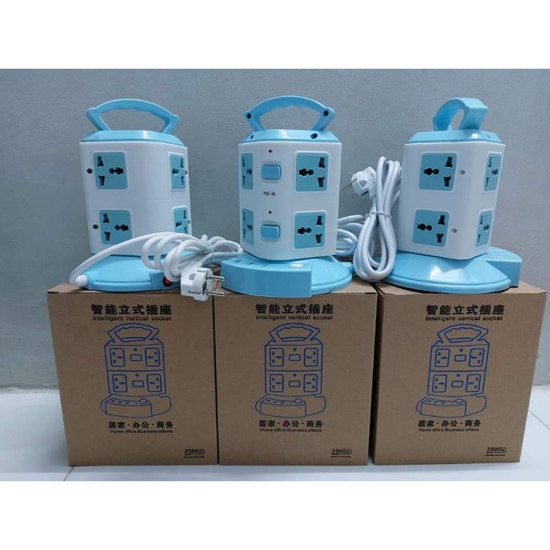 Ổ CẮM ĐIỆN ĐA NĂNG 2 TẦNG THÁP TÍCH HỢP 3 CỔNG USB HIỆN ĐẠI AN TOÀN VÀ CHẮC CHẮN