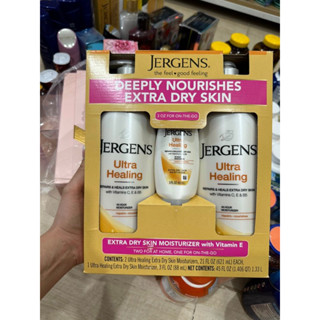 Set 3 chai dưỡng thể Jergen Ultra Healing của Mỹ