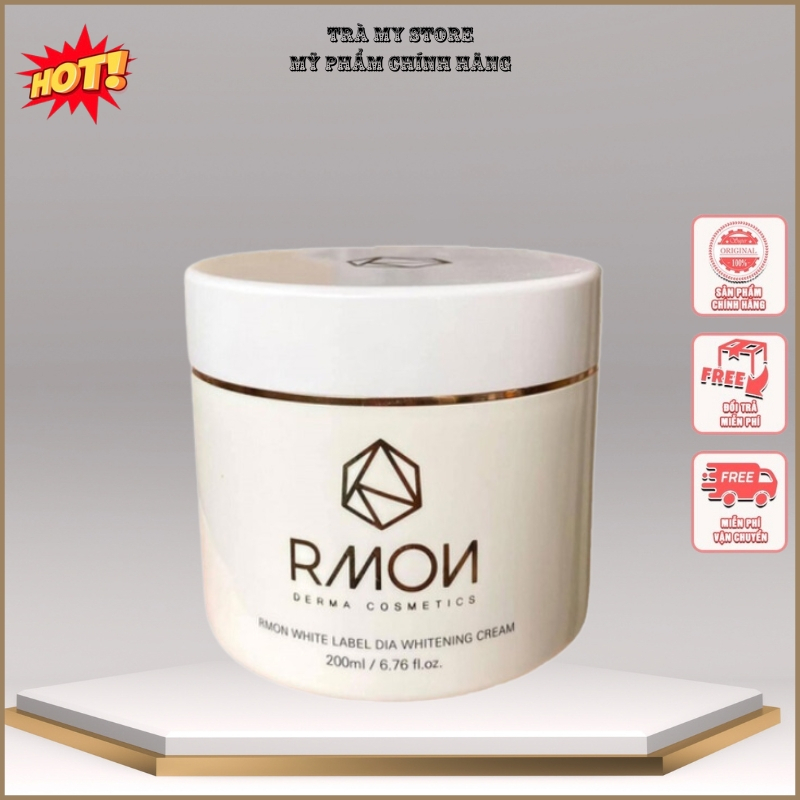 Kem body kem dưỡng trắng da body RMON dưỡng ẩm, nâng tone da trắng hồng tự nhiên, xuất xứ Hàn Quốc hộp 200ml