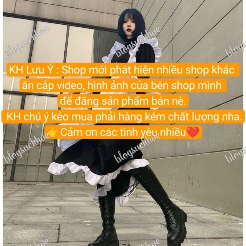 Maid Bộ Cosplay Nam Nữ