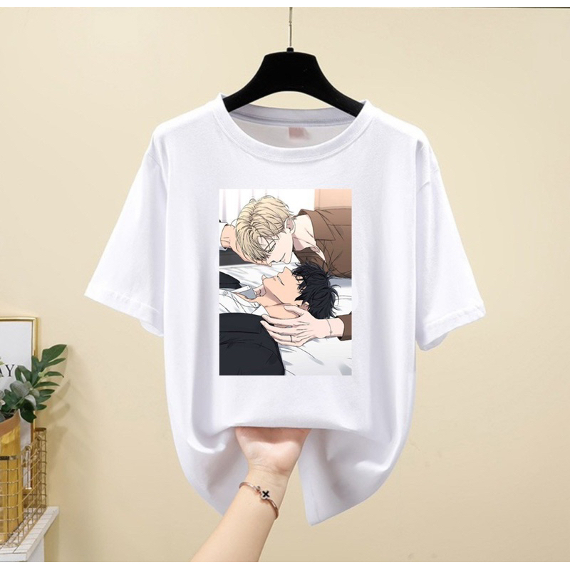 Áo thun hình No love zone BL / Áo BL No love zone