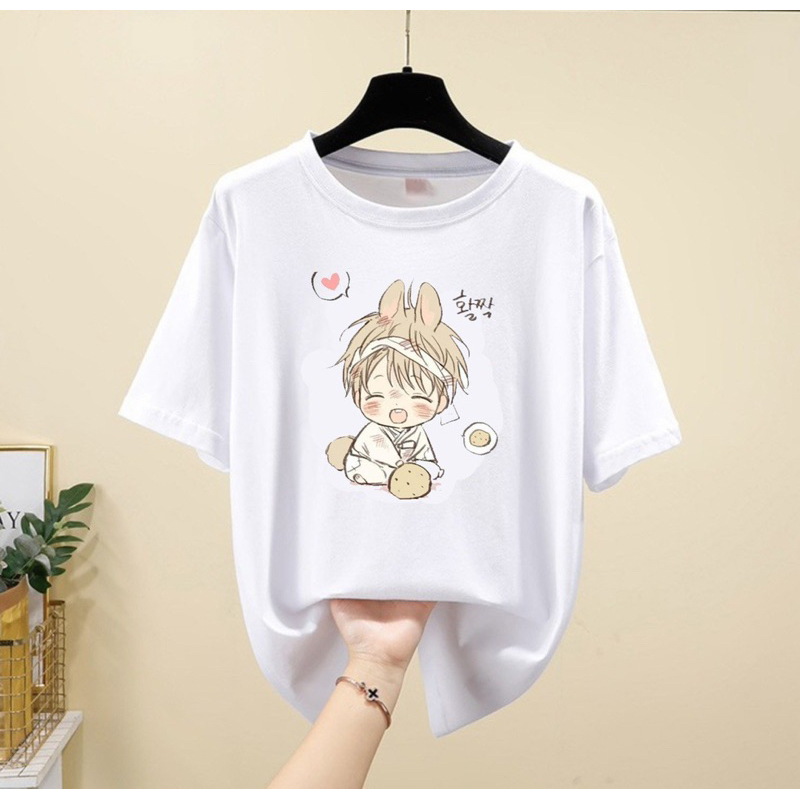 Áo thun hình No love zone BL / Áo BL No love zone