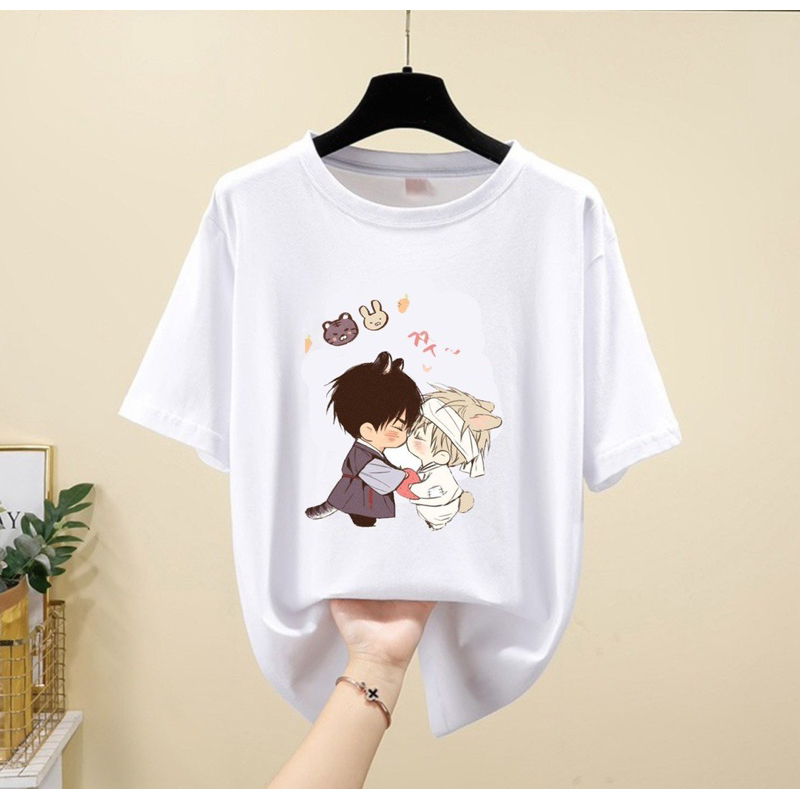 Áo thun hình No love zone BL / Áo BL No love zone