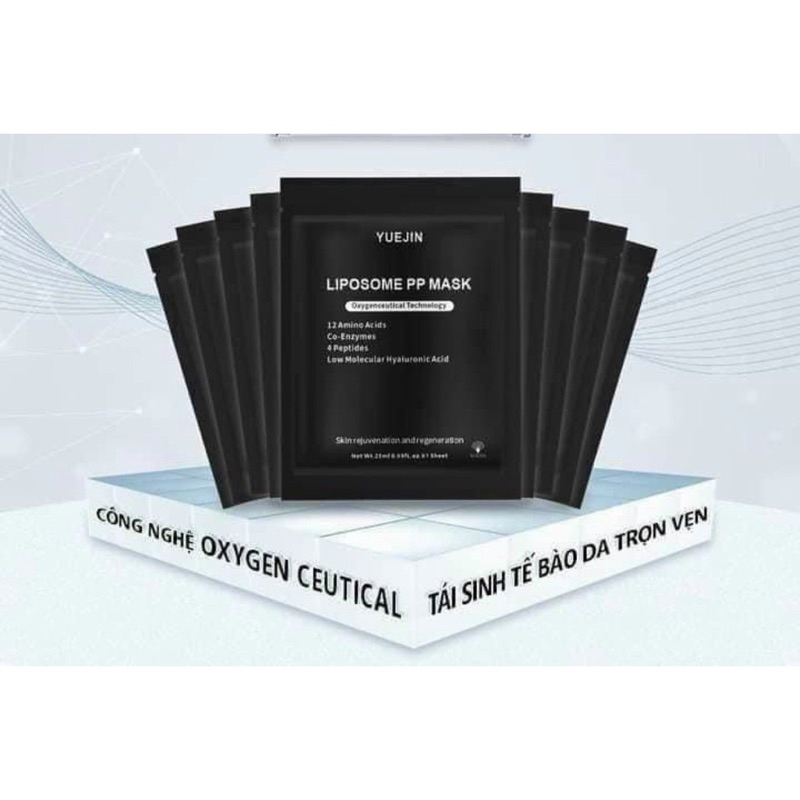 Yuejin Liposome PP Mask - Mặt nạ siêu phục hồi, cấp ẩm và tái sinh đa tầng làn da
